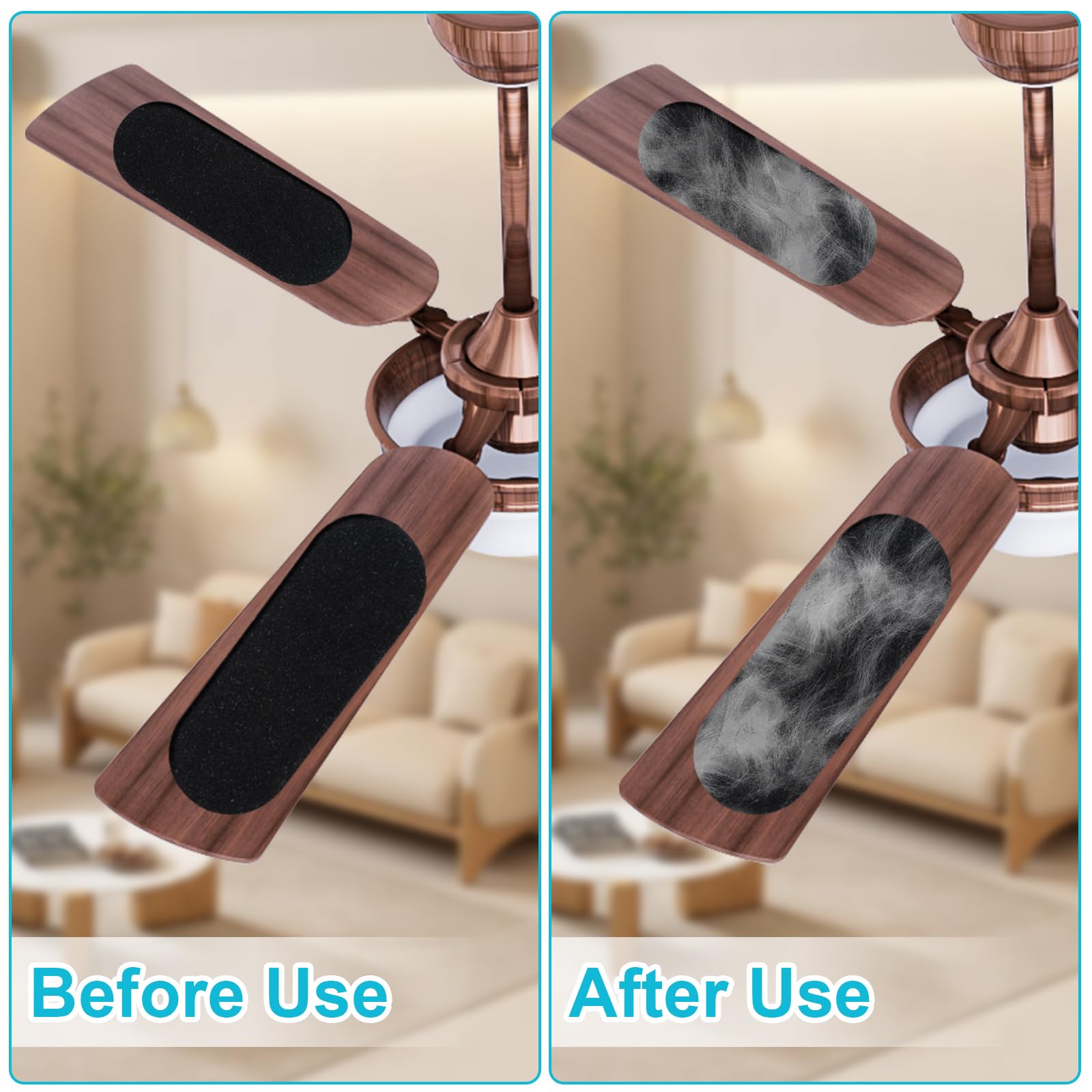 Ceiling Fan Filters - Air Purifier Pads -3