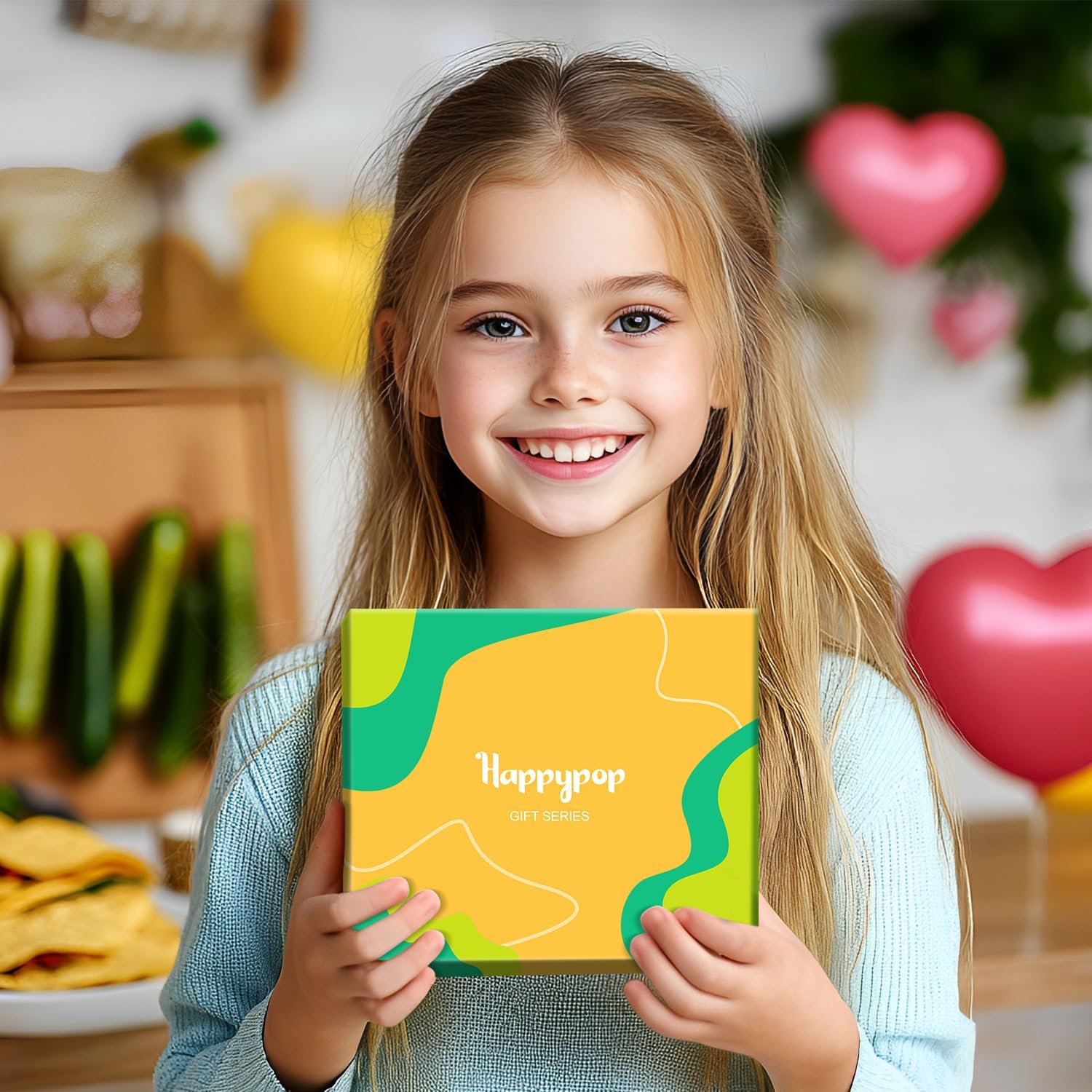 HAPPYPOP Funny Fruit Gifts - Avocado Gift Banana Gift for Kids, Avocado Banana Socks - Image 3