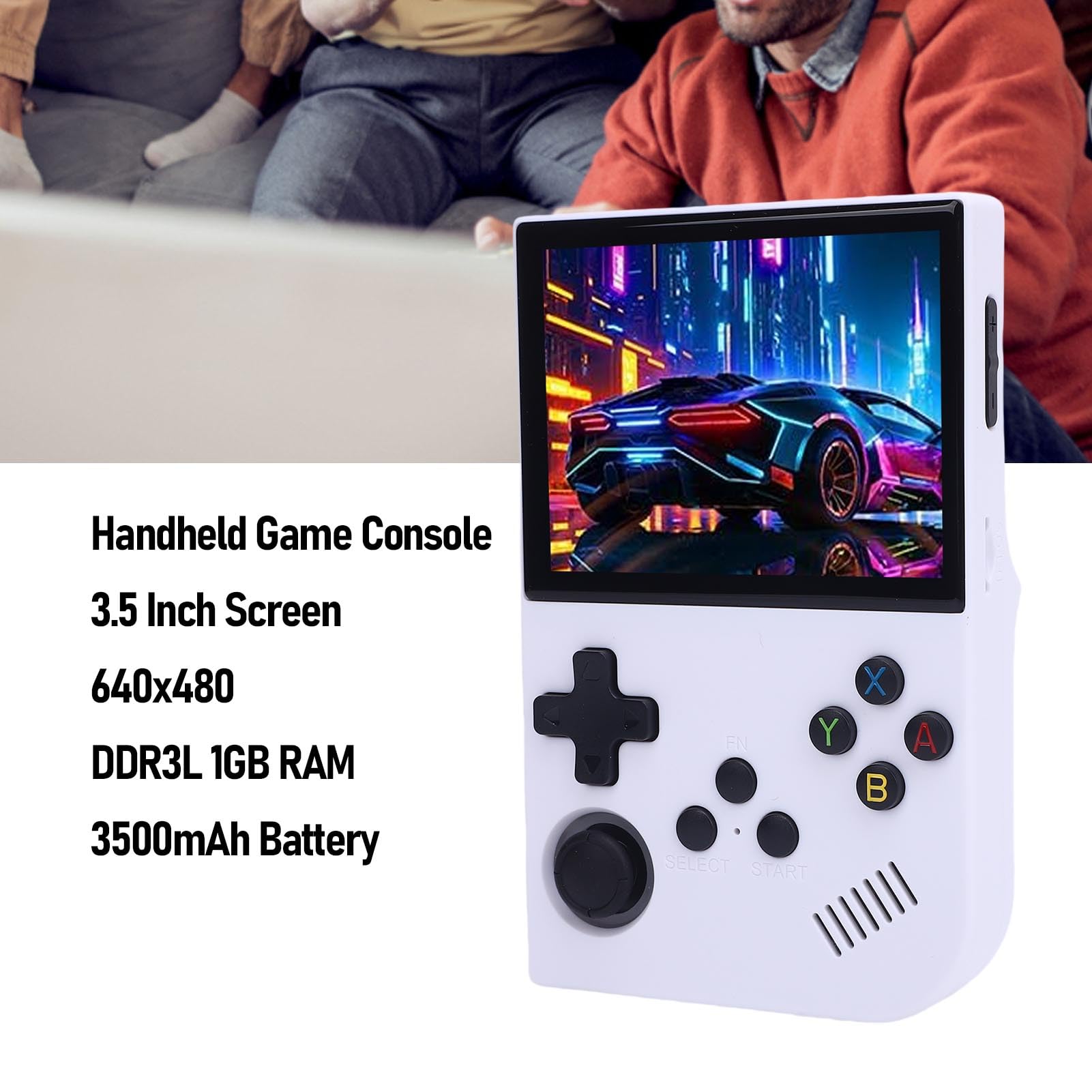 Amazon.co.jp: レトロハンドヘルドゲームコンソール、3.5インチの画面