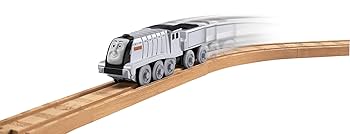 きかんしゃトーマス　木製レールシリーズ　スペンサー Amazon | きかんしゃトーマス 木製レールシリーズ 電動