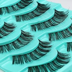 Lashed False Voluminous Eyelashes 5 Lashes Eye Big Lashes Pair Lot Crisscross Eyelashes Long Eye Lashes Sets