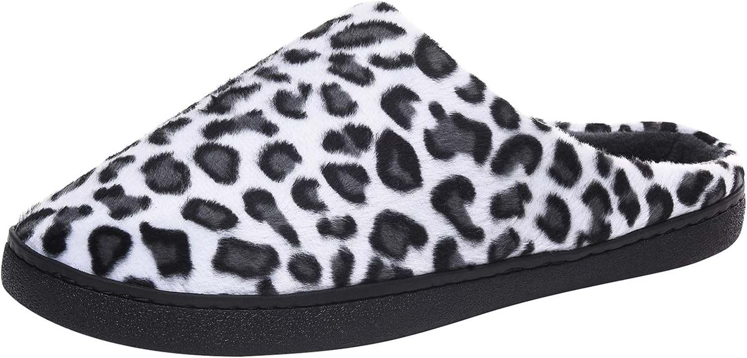 Plüsch Hausschuhe Damen – Rutschfeste Sohle, Winter Warm