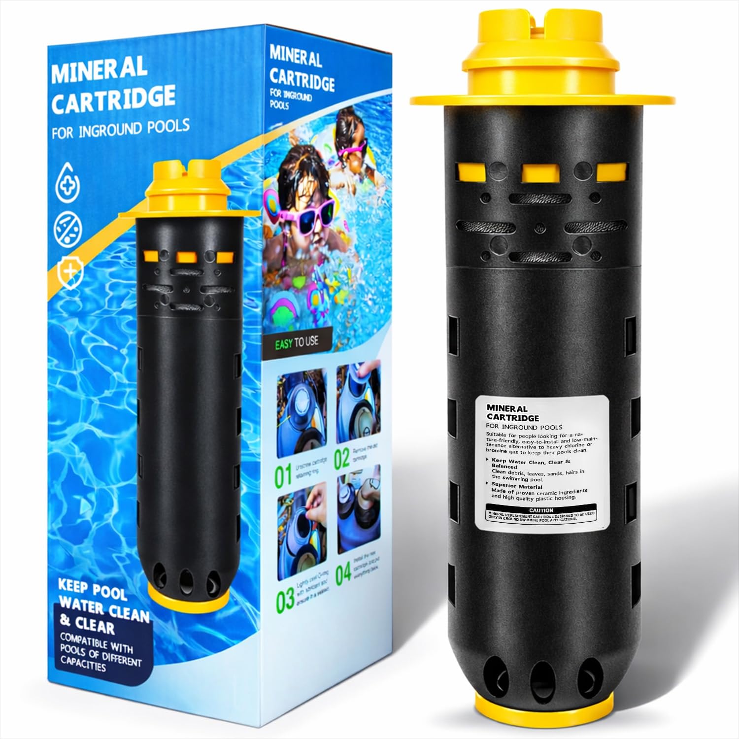Cartouche minérale W28000 Nature2 Duoclear 25 pour piscine
