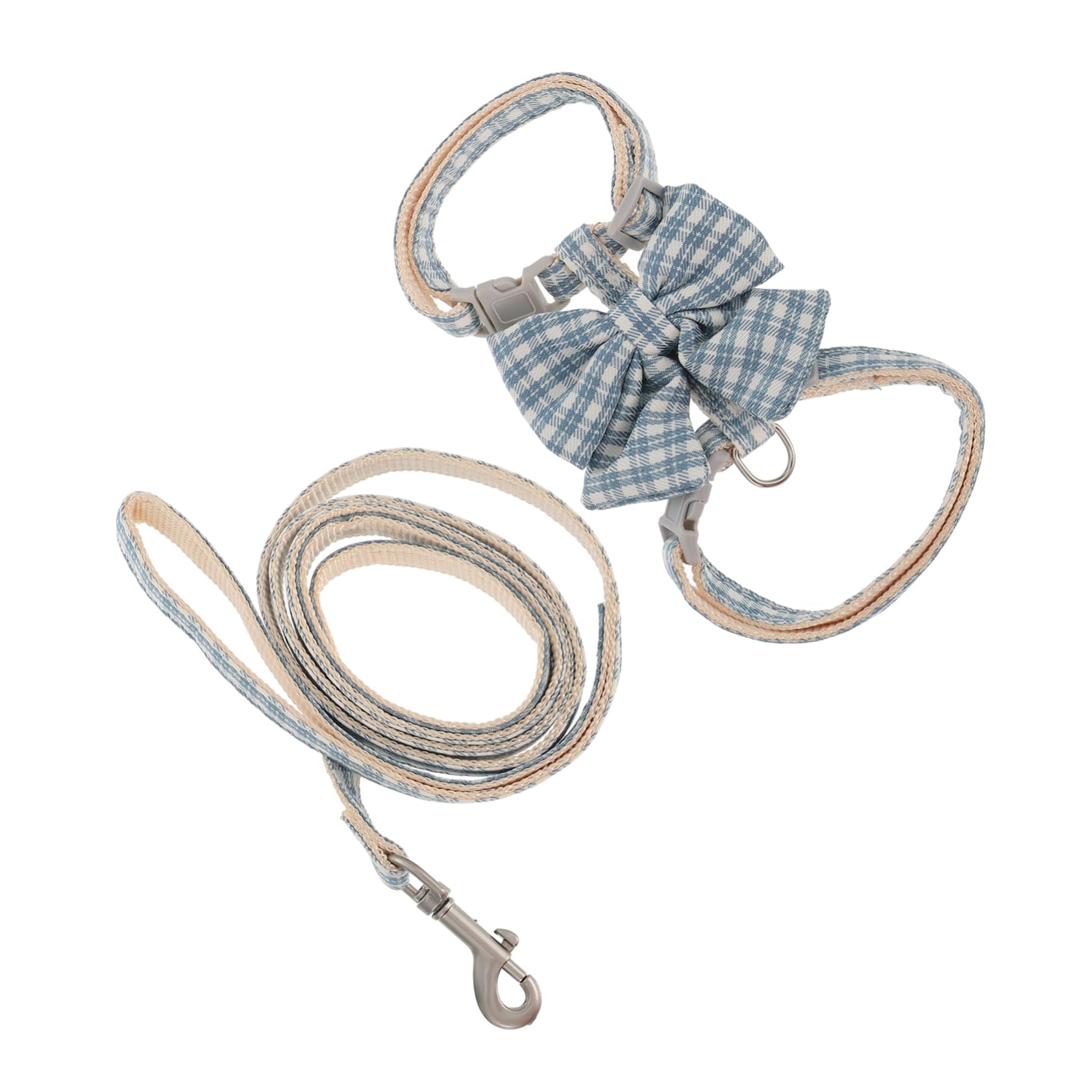 YARNOW 4 Set Guinzaglio Per Gatti Cinghia Di Trazione Per Gatti Domestici Pettorina Per Corda Di Trazione Per Piccolo Cane A Piedi Regolabile Corda Per Poliestere