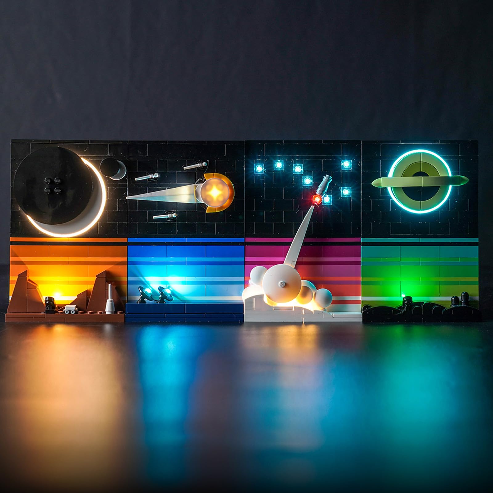 Kit for Lego Ideas Tales of the Space Age, Lighting Set for Lego 21340 Tales of the Space Age - Not Include Models, Just Light Set (Upgraded Version)