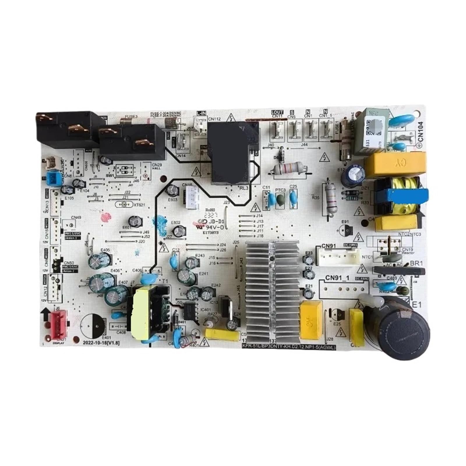 MVIVDUY 1psc air Conditioner Computer boardused 17122200014531 Power Supply Board Control Board