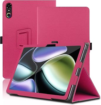 RedMagic Astra Case, 9.06 inch, RedMagic Astra Tablet Case, Folding Stand Protective Cover with Pen Holder and Wrist Strap, Full Protection Red