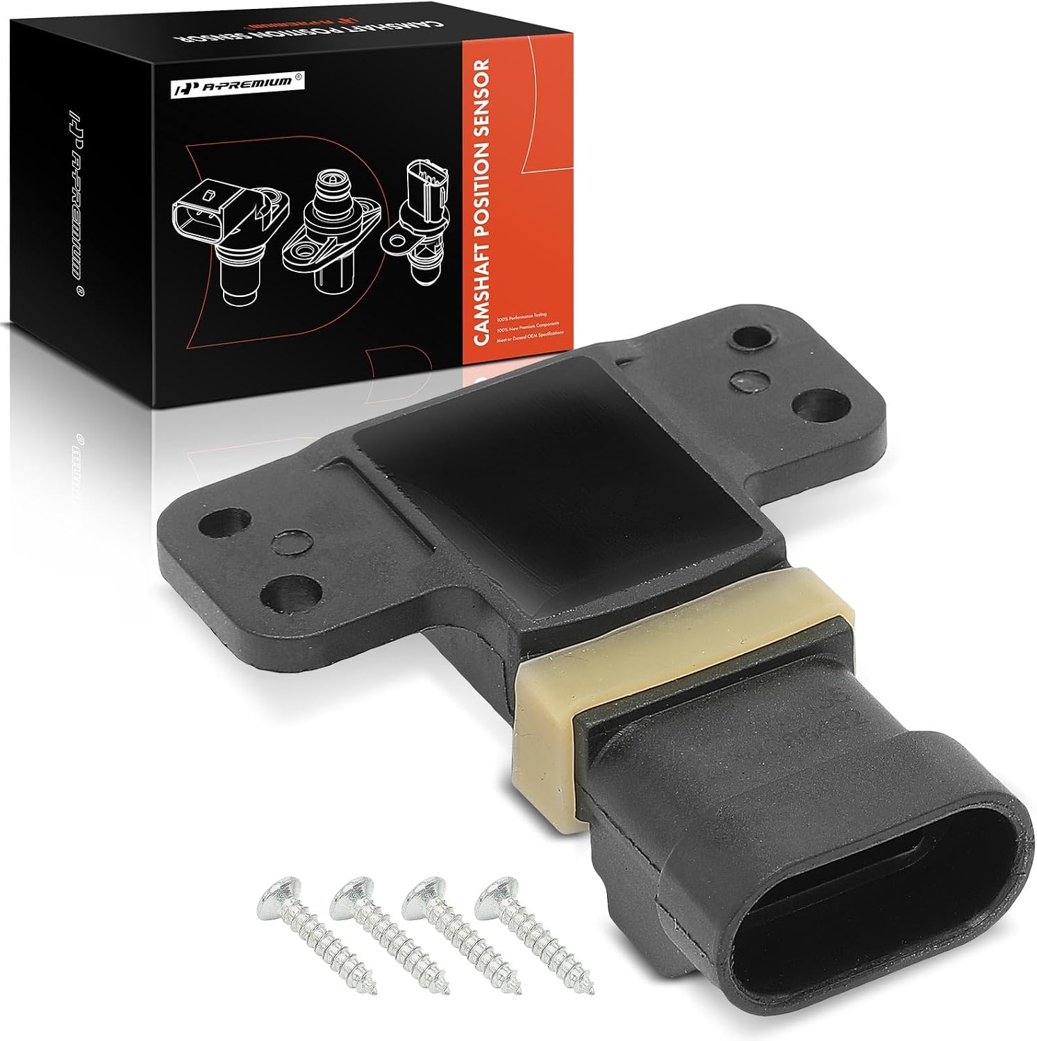 A-Premium Engine Camshaft Position Sensor Compatible with Cadillac Escalade Blazer C1500 Suburban Express Silverado Tahoe & GMC K1500 Savana Sierra Yukon & Isuzu & Oldsmobile, Replace# 8104854320