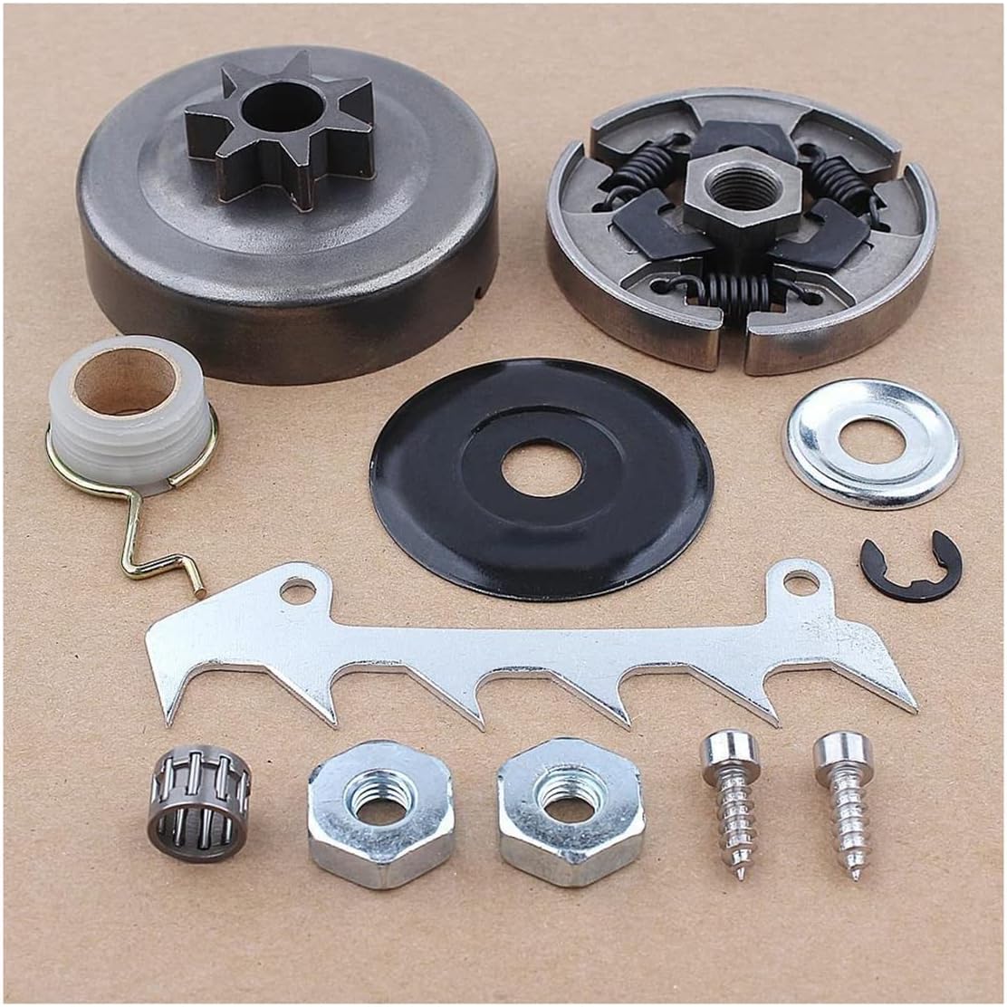 Patio, Lawn & Garden Clutch Drum Sprocket Worm Gear Kit for MS230 023 MS250 025 MS210 021 Chainsaw W Washer Felling Dog Outdoor Powertool Parts & Accessories