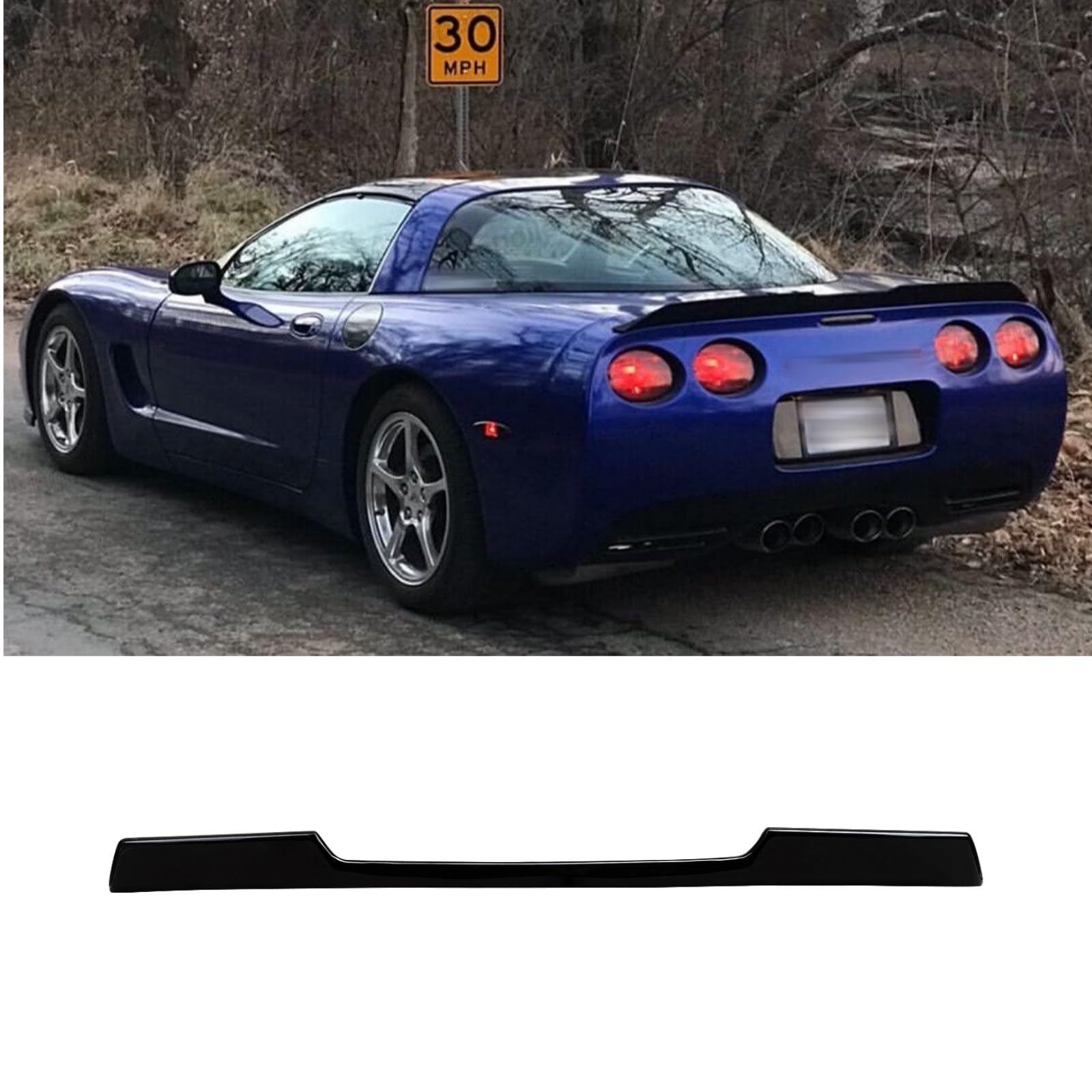 Amazon.co.jp: CHIESMA C5 コルベット リアスポイラー 1997-2004