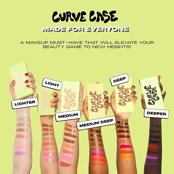 Made by Mitchell | Curve Case PRESSED Palettes | Fair Shade Selection | Make-up Palettes | Light