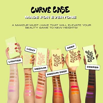 Made by Mitchell | Curve Case PRESSED Palettes | Fair Shade Selection | Make-up Palettes | Light