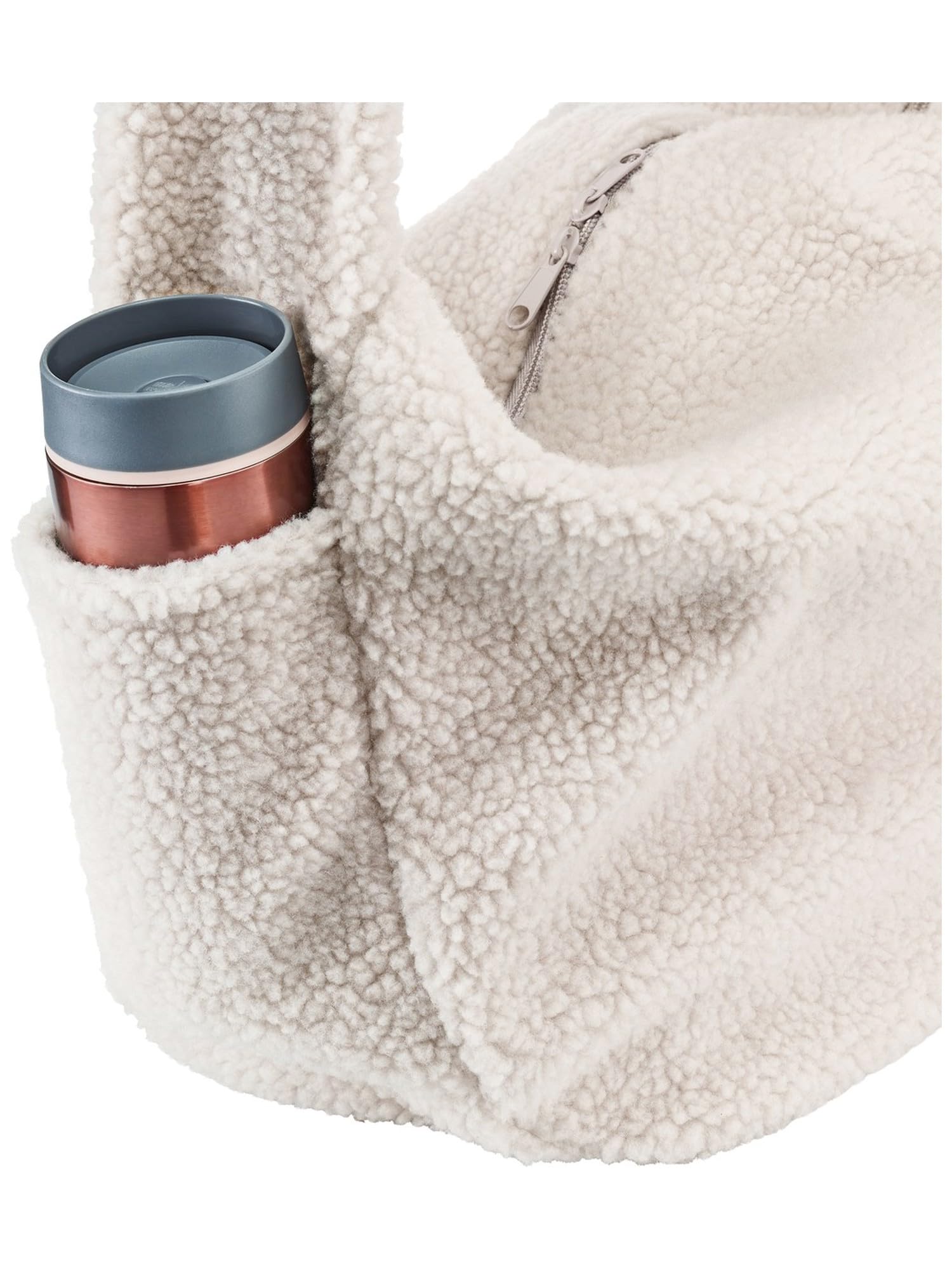 reisenthel moon bag teddy sand - Praktische Umhängetasche, maximal flexibel