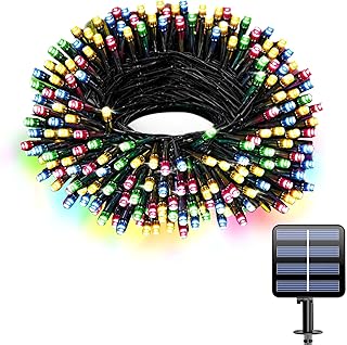 Electight 33ft Solar String Lights Outdoor Garden, LED Solar