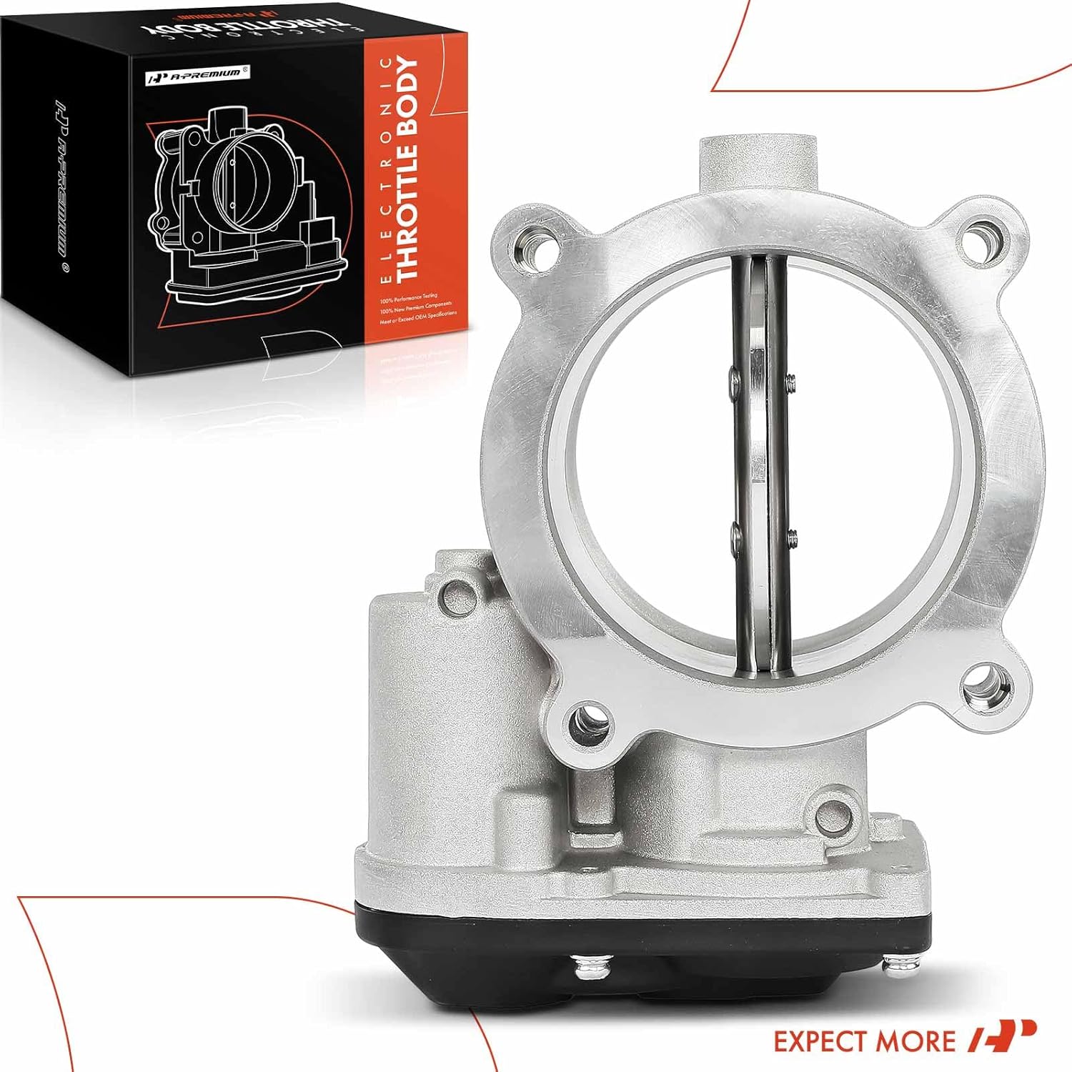A-Premium Electronic Throttle Body Compatible with Ford F-650 F650/F-750 F750 2016-2018, F-250 Super Duty/F-350 Super Duty/F-450 Super Duty/F-550 Super Duty 2011-2019, 6.7L, Replace# BC3Z9E926C
