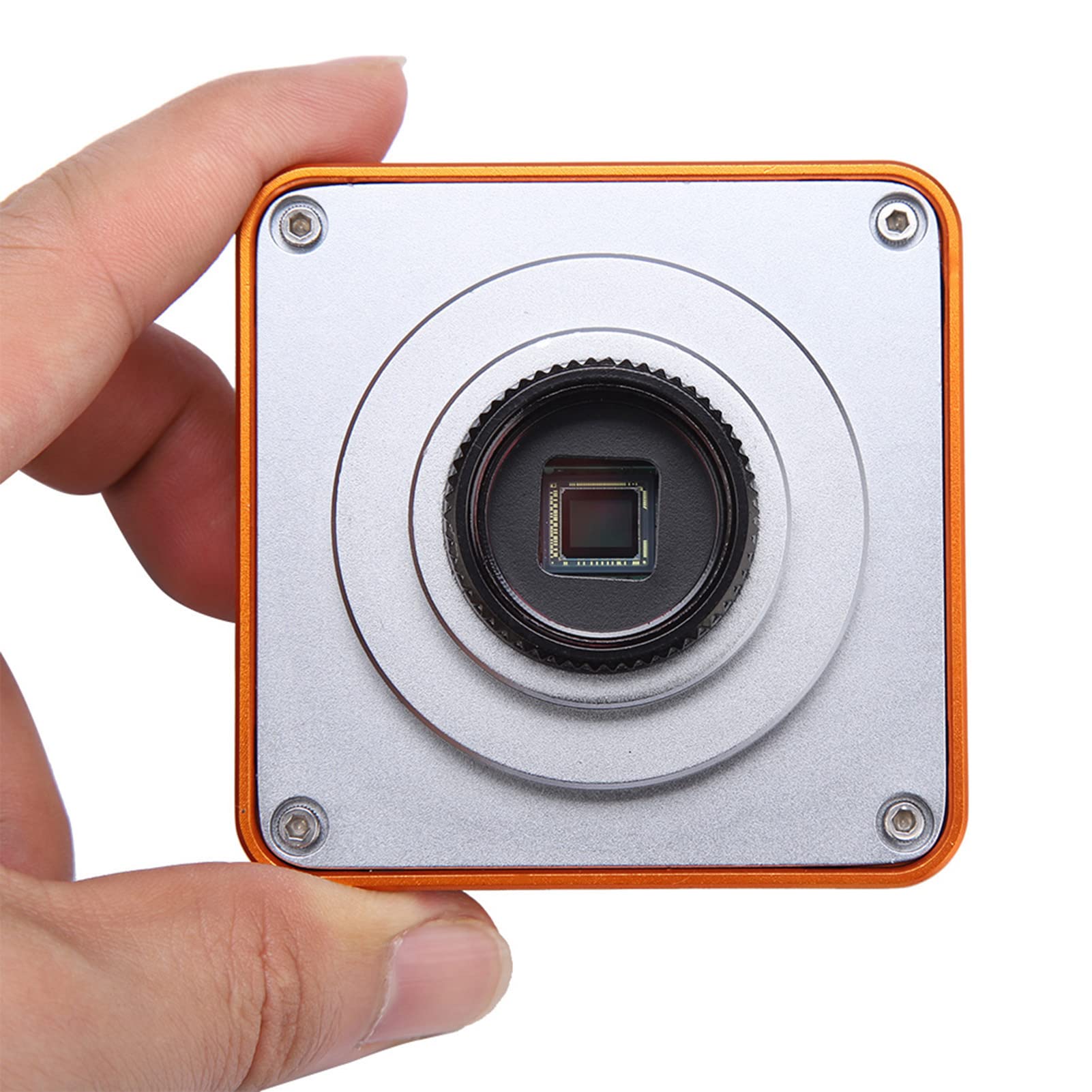 Cryfokt Kamera Mikroskopowa 21 MP z Mocowaniem Typu C, i USB – Kamera Wideo HD 2K/1080P z obsługą Kart TF i pilotem; Przeznaczona do Mikroskopów Przemysłowych, Monitorów, Pro