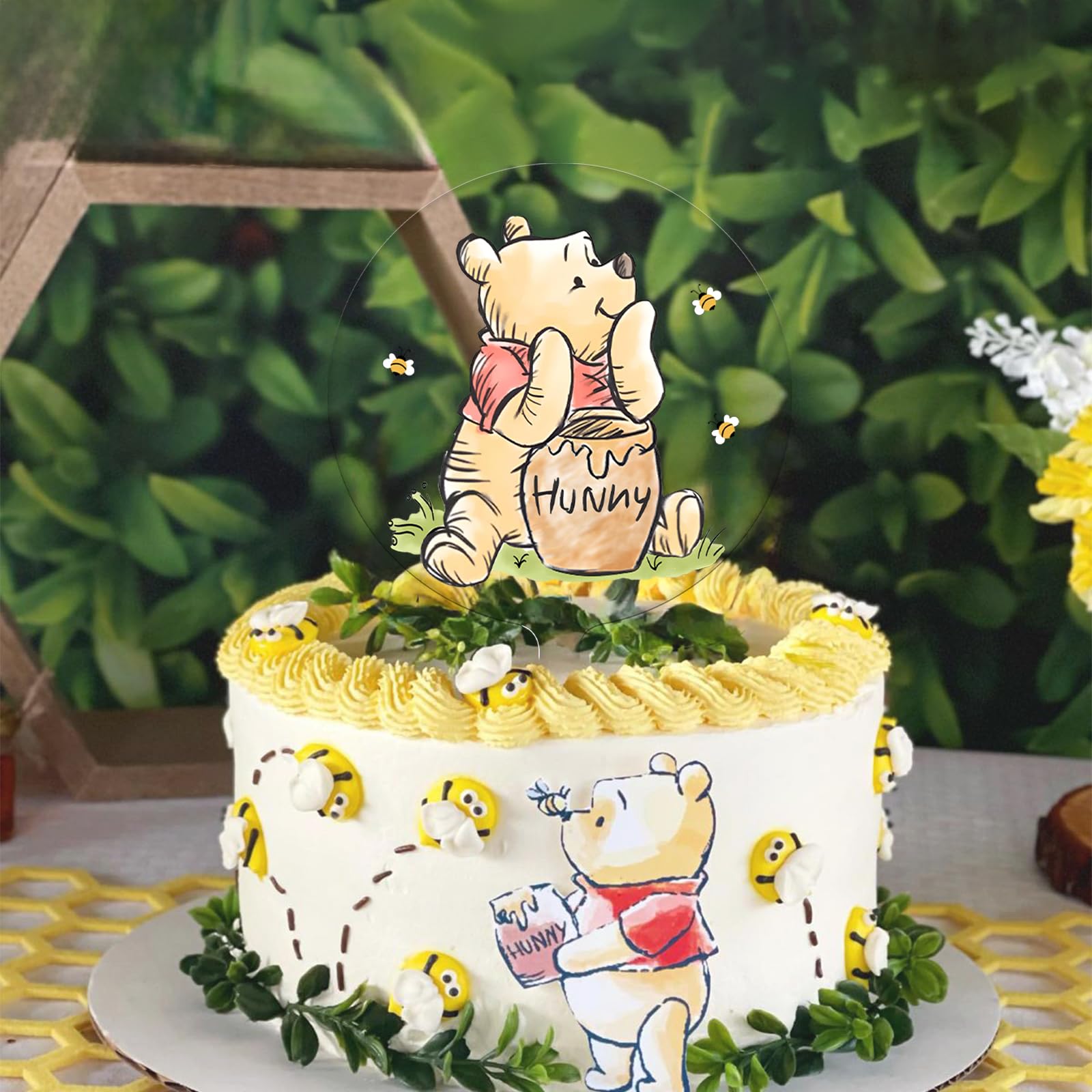 【レア】バースデーケーキを持つくまのプーさん ぬいぐるみ 他3体セット Amazon.co.jp: Ecqizer くまのケーキトッパー プーさん 誕生日