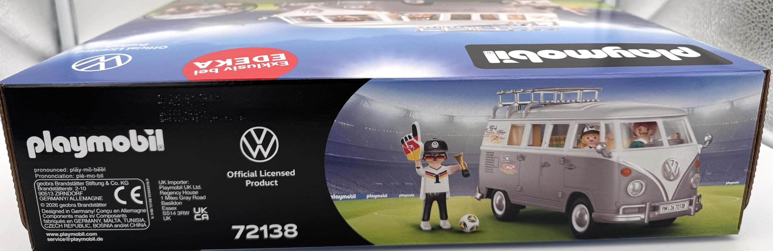 PLAYMOBIL 72138 VW T1 Fan Edition 2026 EDEKA