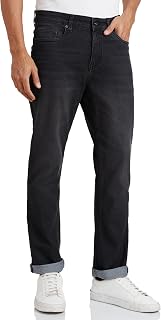 Amazon Brand - Symbol Men's Cotton Rich Stretchable Regular Fit Jeans | Casual Denim Price In India