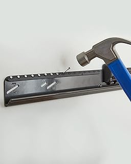 ECHOGEAR No Stud TV Mount for Drywall - Slim No Drill Design Holds TVs Up to 100lbs with Nails - Easy Studless Install with No Drill Needed