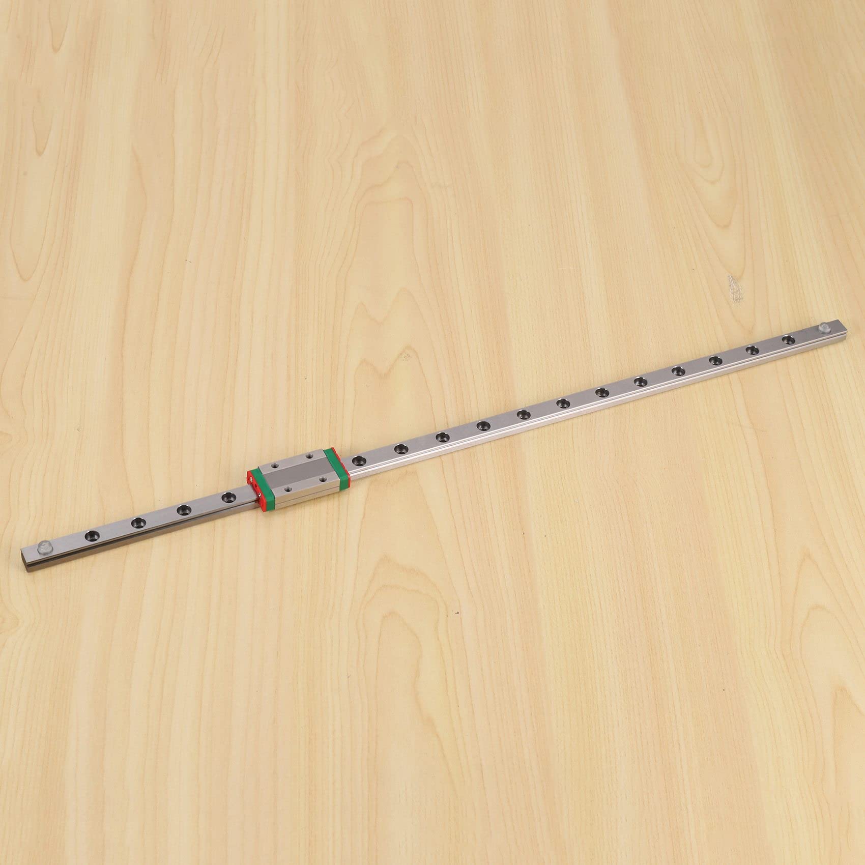 1 StüCk 9 Mm LinearfüHrung Miniaturschiene MGN9 400 Mm Linearschiene und 1 StüCk MGN9H Miniaturschienenschieber