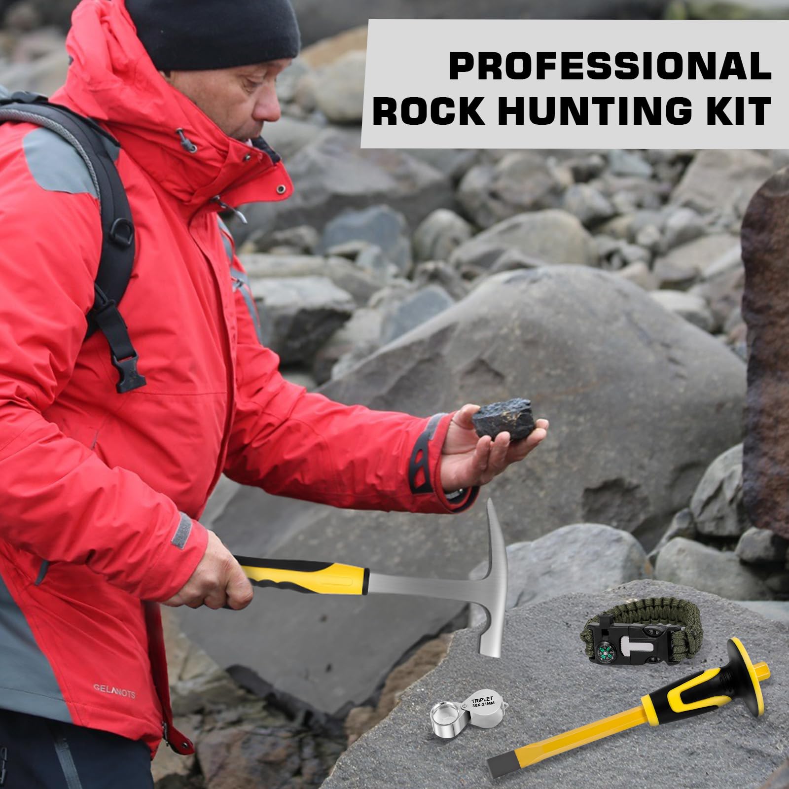 Amazon.co.jp: Geology ロックピックツールキット、5個、32オンス