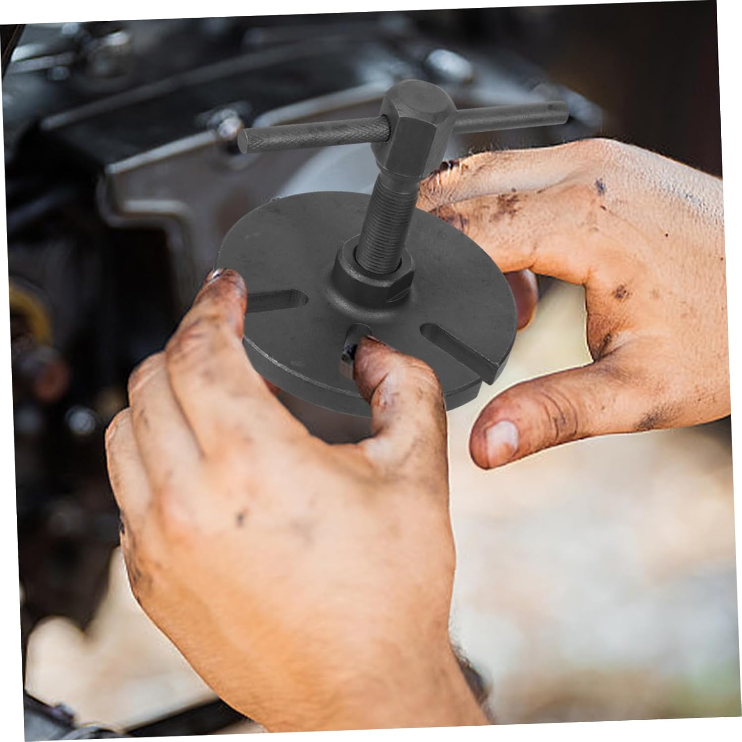 GLEAVI Motorcycle Flywheel Puller Tool Engine Repair Puller for Atvs Snowmobiles Lawn Mowers Quick Simple Rotor Removal Mechanic Tool