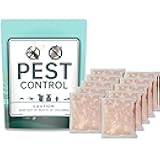 Pest Control, Mouse Repellant Pouches, 10 Pack, Mice Repellent Indoor, Peppermint Oil for Rodents & Cucarachas & Spiders & Snakes, Safe Effective Rodent Repellent for Car Engines, RV, Home Use