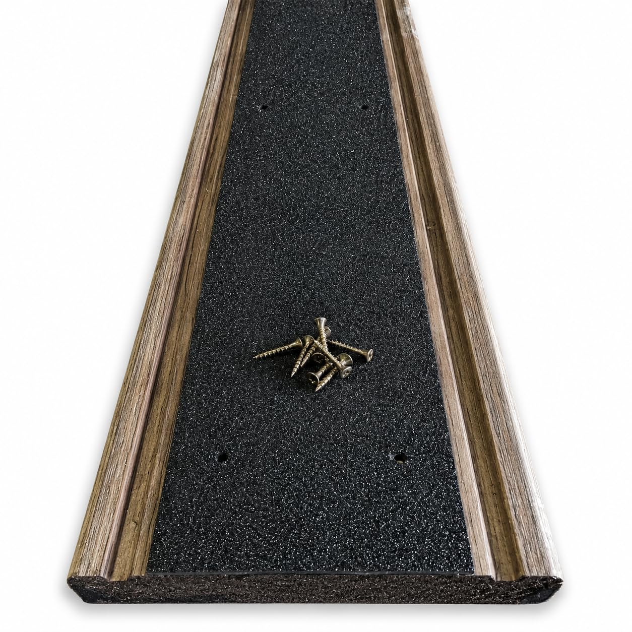 90mm Width Anti Slip Decking Strips GRP Heavy Duty 600mm 1000mm 1200mm (Black, 1200mm)