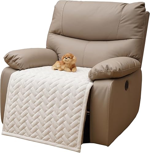 Miniatura 14 de Eismodra Fundas para Sillas Reclinables, Fundas Reclinables que se Mantienen en su Lugar, Funda Reclinable Lavable para Reclinable Grande Sofá de 3