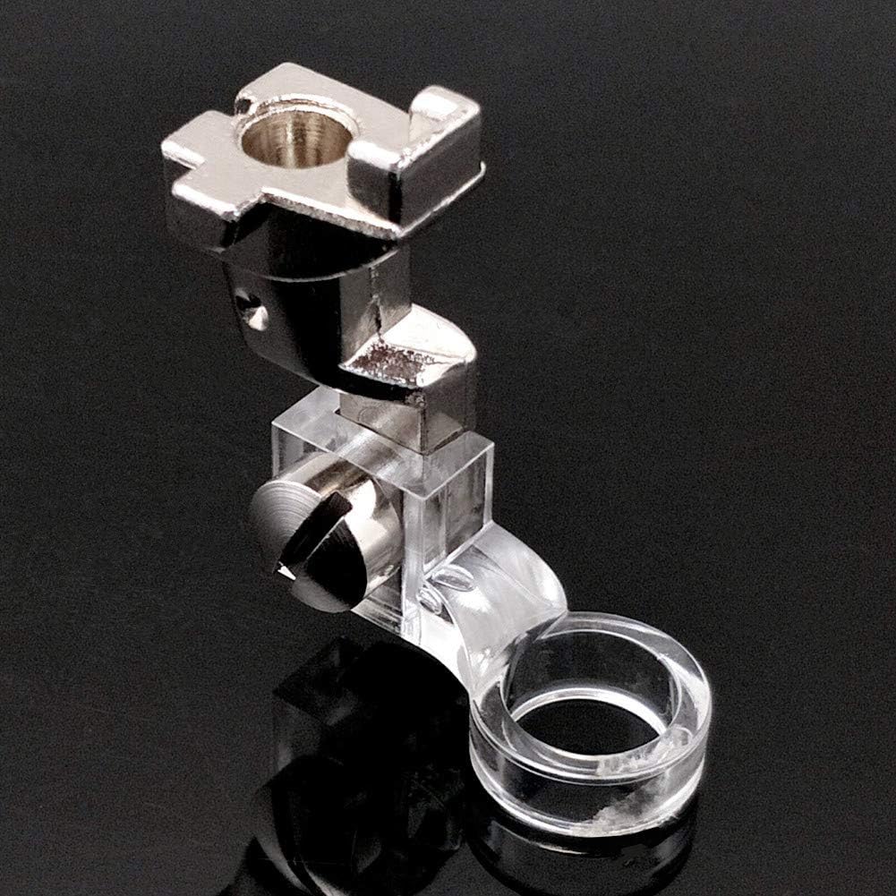 YEQIN Bernina Ruler Foot Adapter 0083687000 (Size:77) and 1/4 Inch Low Shank Clarity Clear Free Motion Patchwork Sewing Presser Foot