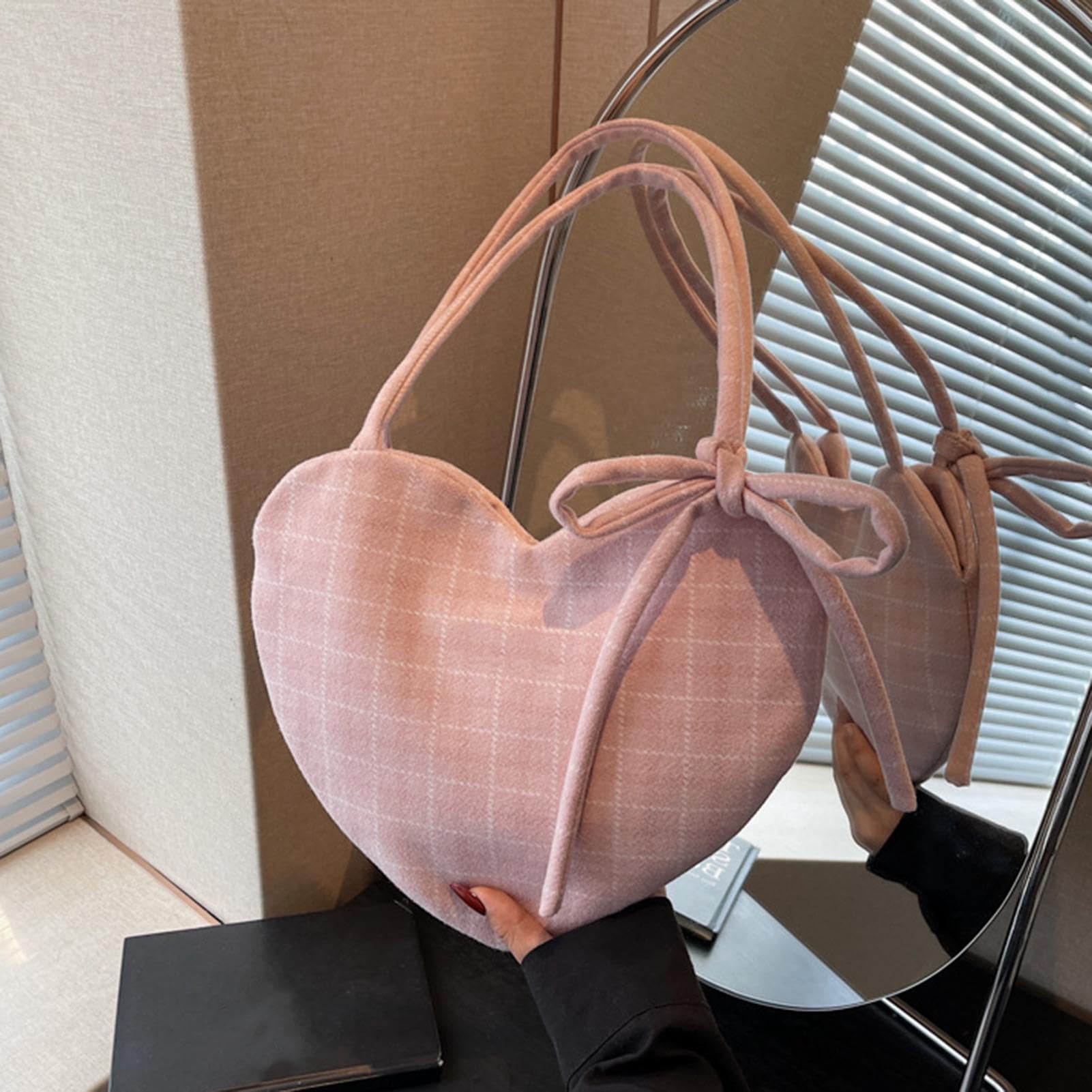 Bolso De Hombro Para Mujer Amplio Bolso Retro | Bolso lolita con juvenil Para Citas, Festivales Música, Viajes, Casual Diario, Fines De Semana, Novia Y Universidad