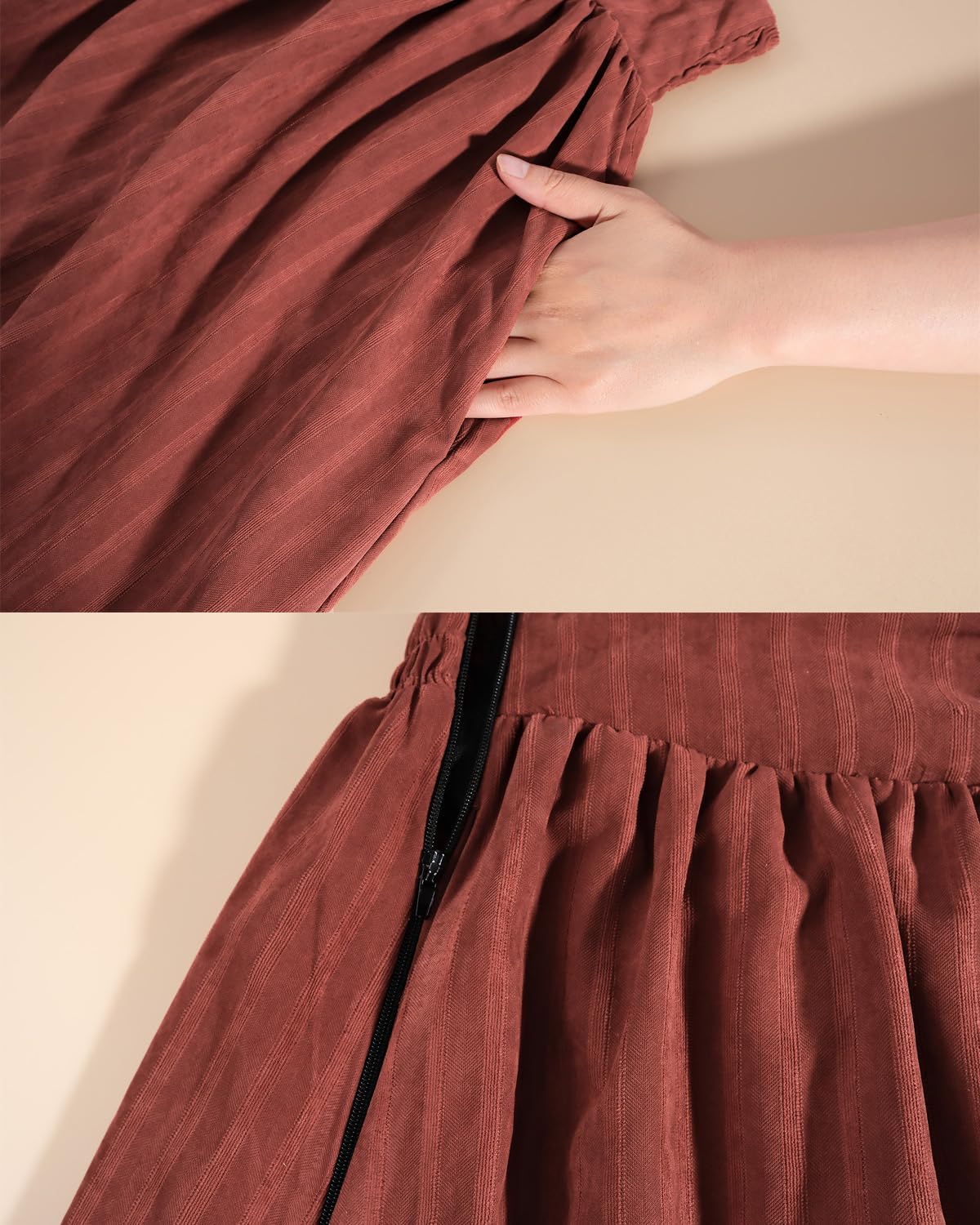 LTAKK Victorian Dress Women Edwardian Dresses 1800s Vintage Medieval Renaissance Costume 2-Piece