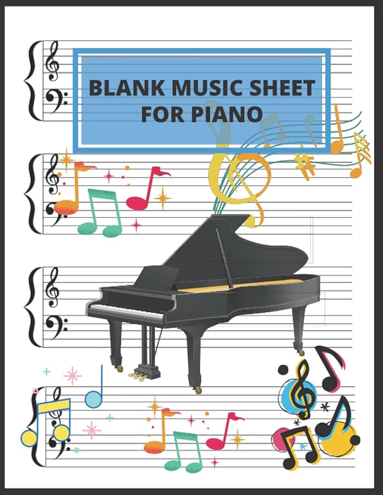 blank-music-sheet-for-piano-blank-sheet-piano-music-notebook-kids-124-pages-of-wide for Free Printable Large Staff Paper Blank Music Sheet For Piano: Blank Sheet Piano Music Notebook Kids | 124 Pages of Wide for Free Printable Large Staff Paper