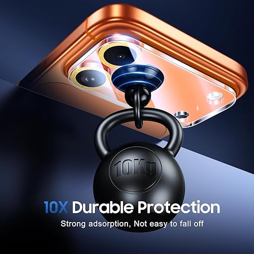 Miniatura 533 de UniqueMe [Paquete de 3 protectores de lente de cámara compatibles con iPhone 14 Pro Max/iPhone 14 Pro, vidrio templado, [compatible con fundas]