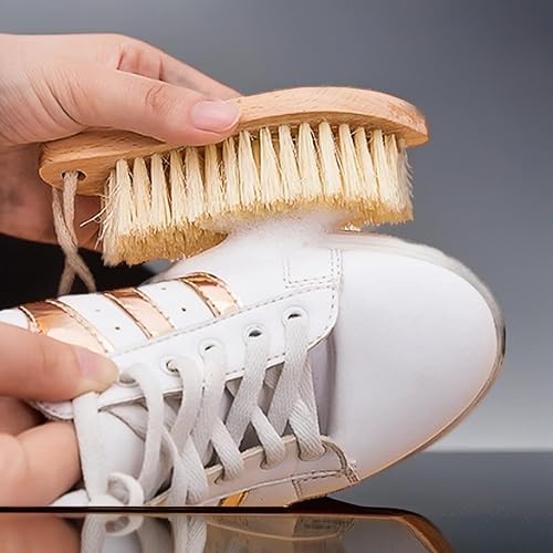 Miniatura 5 de Haowuliao Cepillo para manchas de lavandería con fibra de sisal natural, cepillo removedor de manchas para ropa (cepillo de lavandería 2)