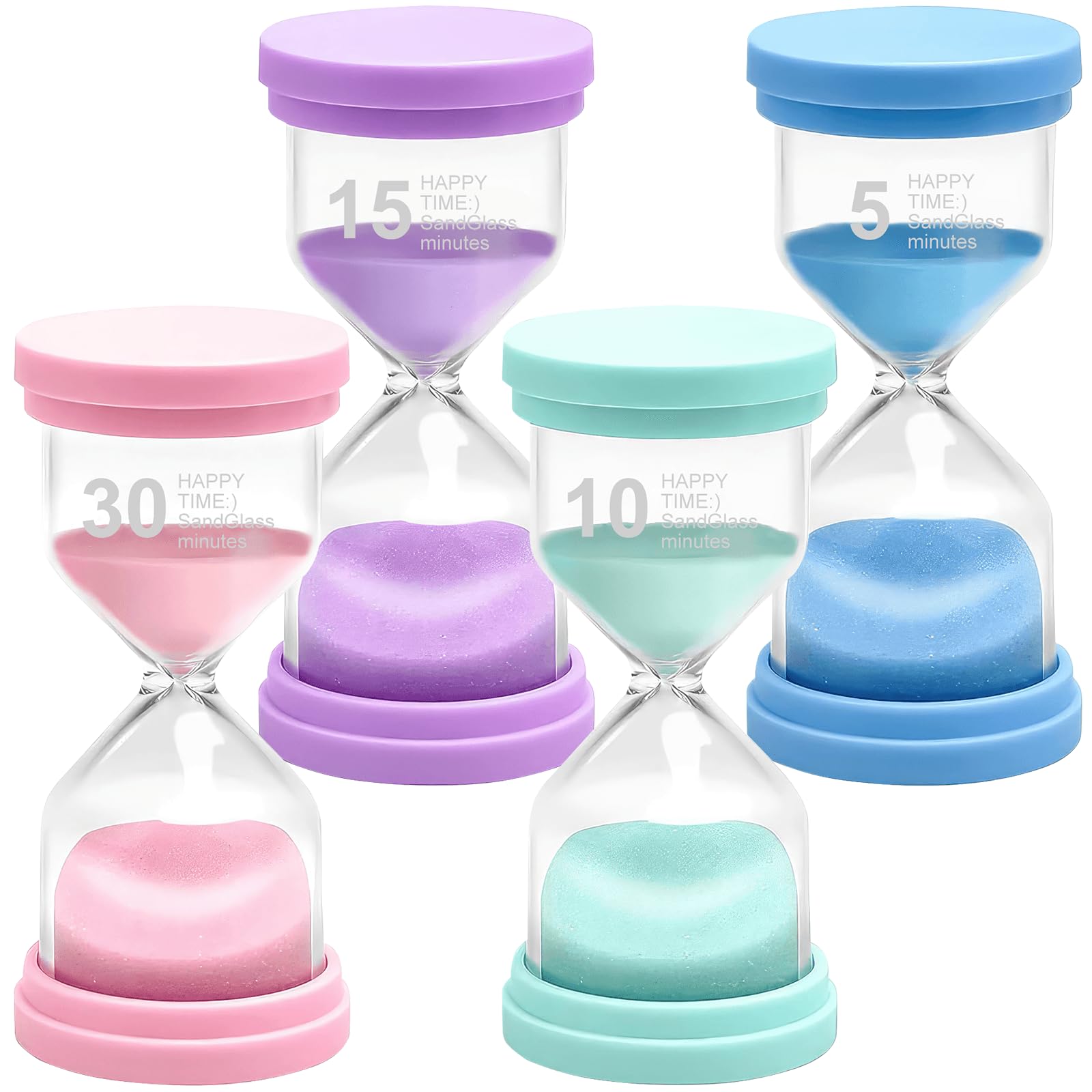WIGUROE Sand Timer 4 Pack