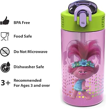 Trolls 2 Water Bottle