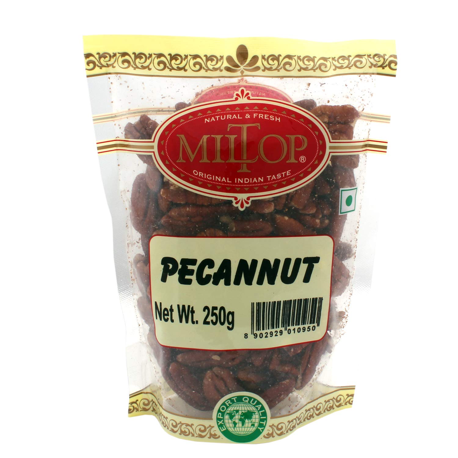 Miltop Pecan Nut, 1 kg (Pack of 4 250gm Each) (B07WP1VD5M) Amazon Price History, Amazon Price Tracker