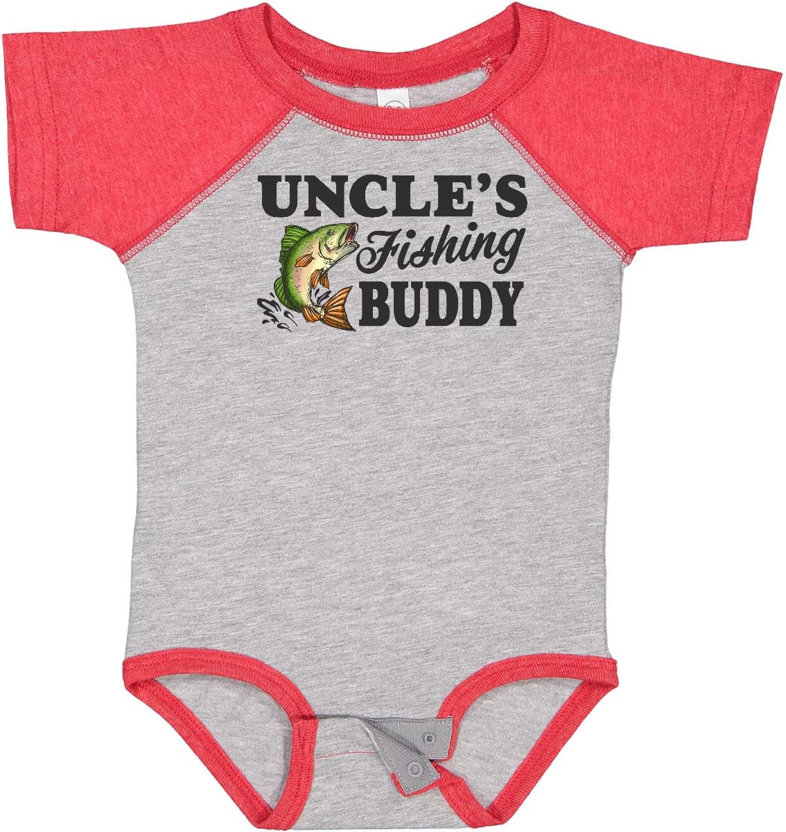 inktastic Uncle's Fishing Buddy Baby Bodysuit