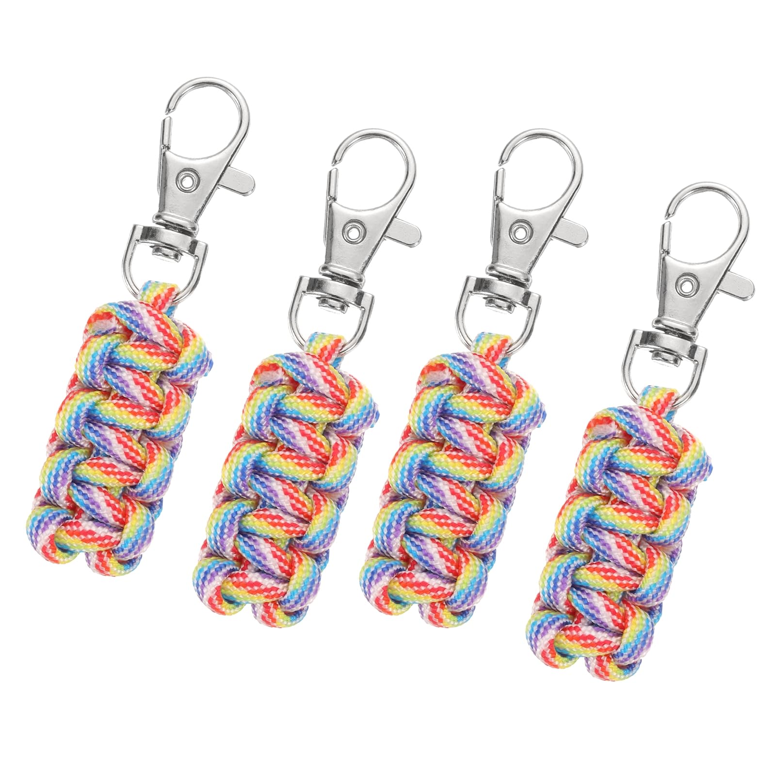 sourcing map Paracord Zipper Pulls, Paracord Lanyard Keychain for Backpacks, Tents, Trolley Cases, Traveling Cases