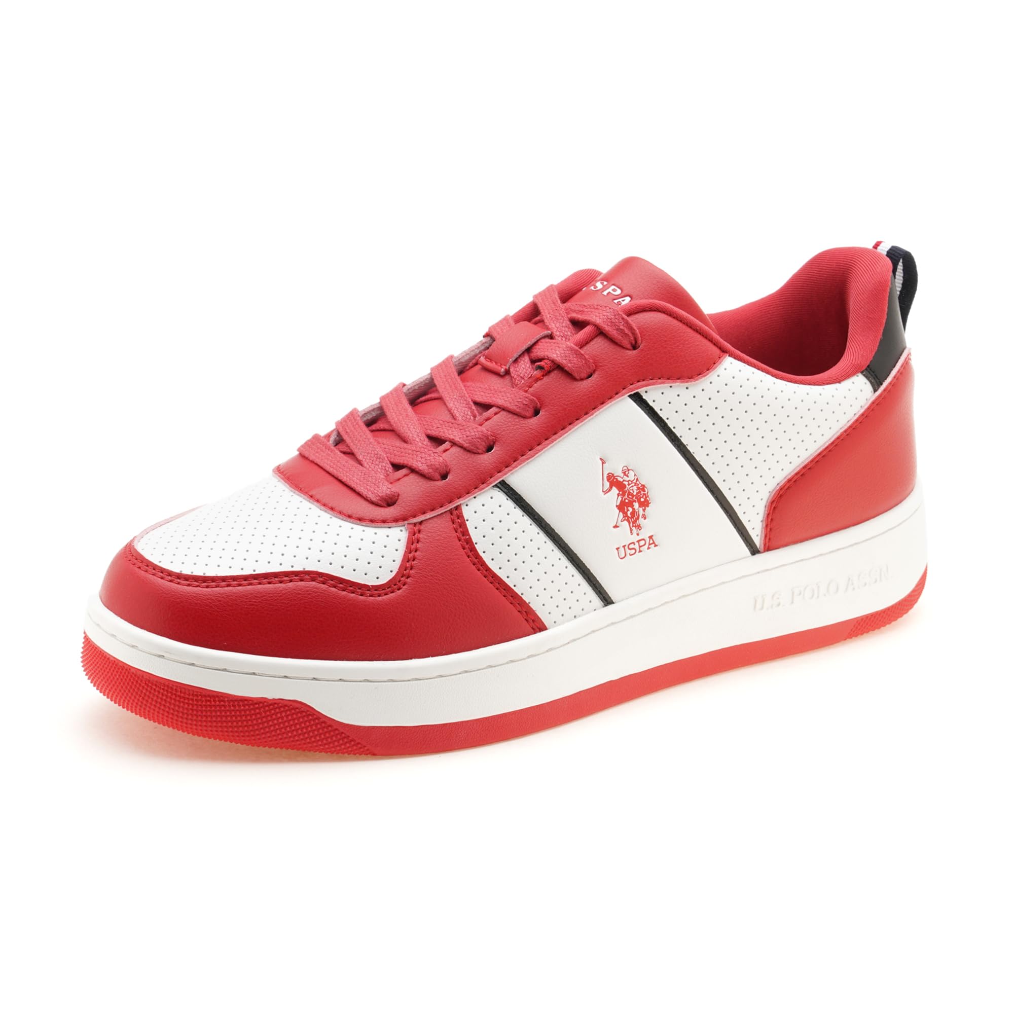 U.S. Polo Assn. Mens Red Reggie Sneakers - 7 UK (B0CN92ZMD2) Amazon Price History, Amazon Price Tracker
