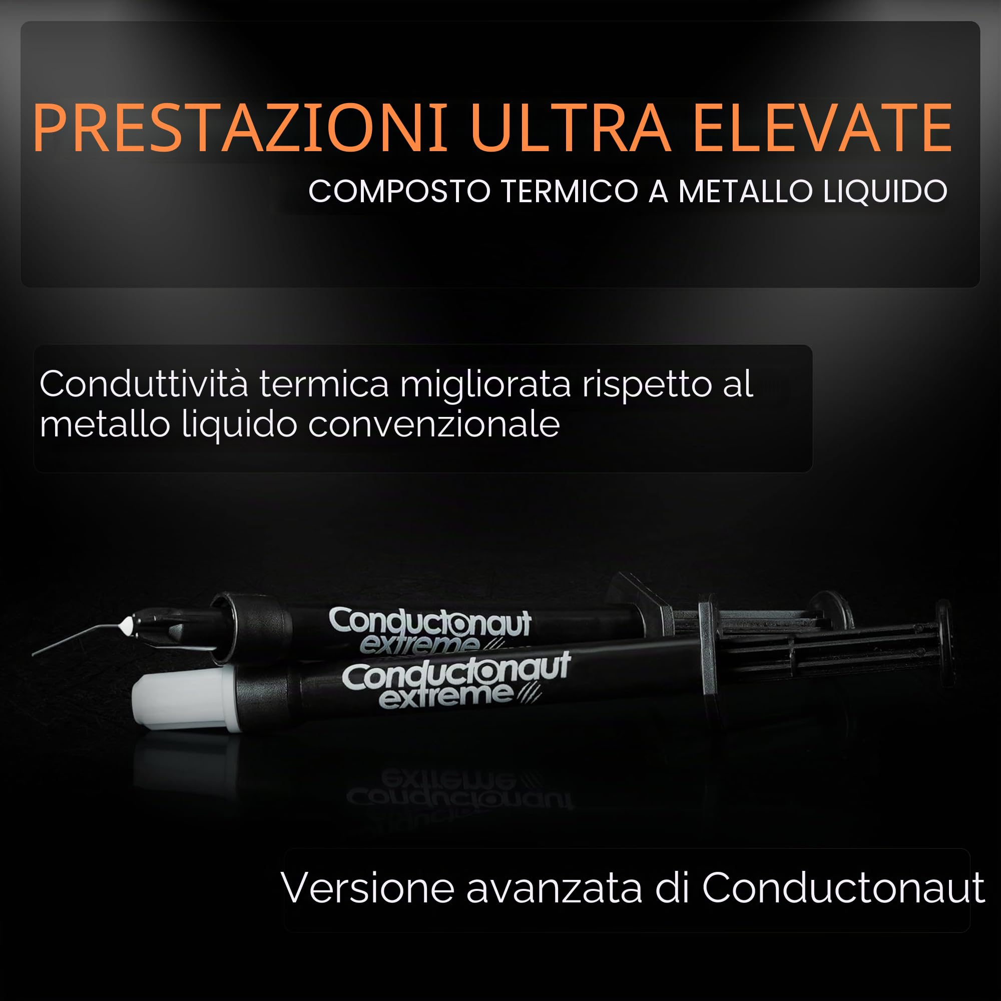 THERMAL GRIZZLY Conductonaut Extreme Flüssigmetall-Wärmeleitpaste - 1 Gramm