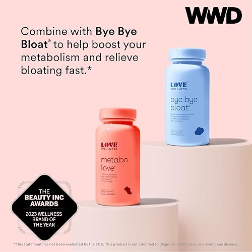 Miniatura 7 de Love Wellness Metabolove Potenciador del metabolismo  Frena los antojos de alimentos para controlar el peso y ayuda a aumentar la energía  Píldoras