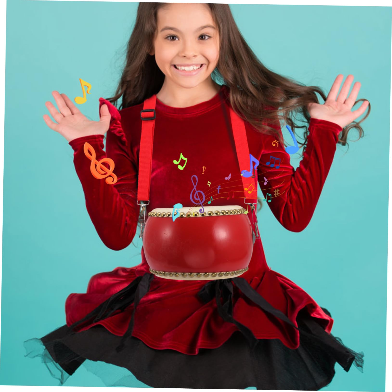 UPKOCH 1Set Drum for Education Percussion Instrument for Music Learning Drum Enhances Rhythm Skills and Cognitive Development