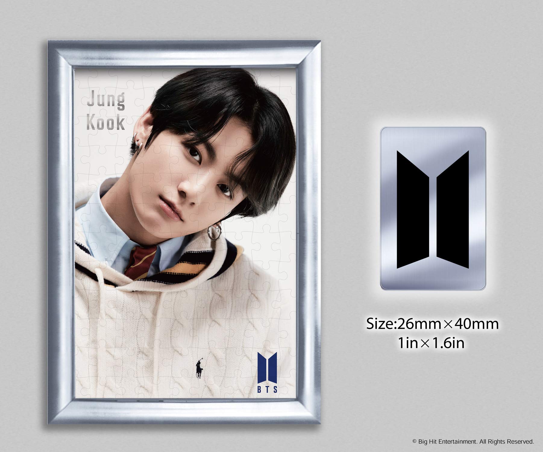 BTS Puzzle folder of the soul:7 -Jung Cook- 108 pieces (18,3 x 15