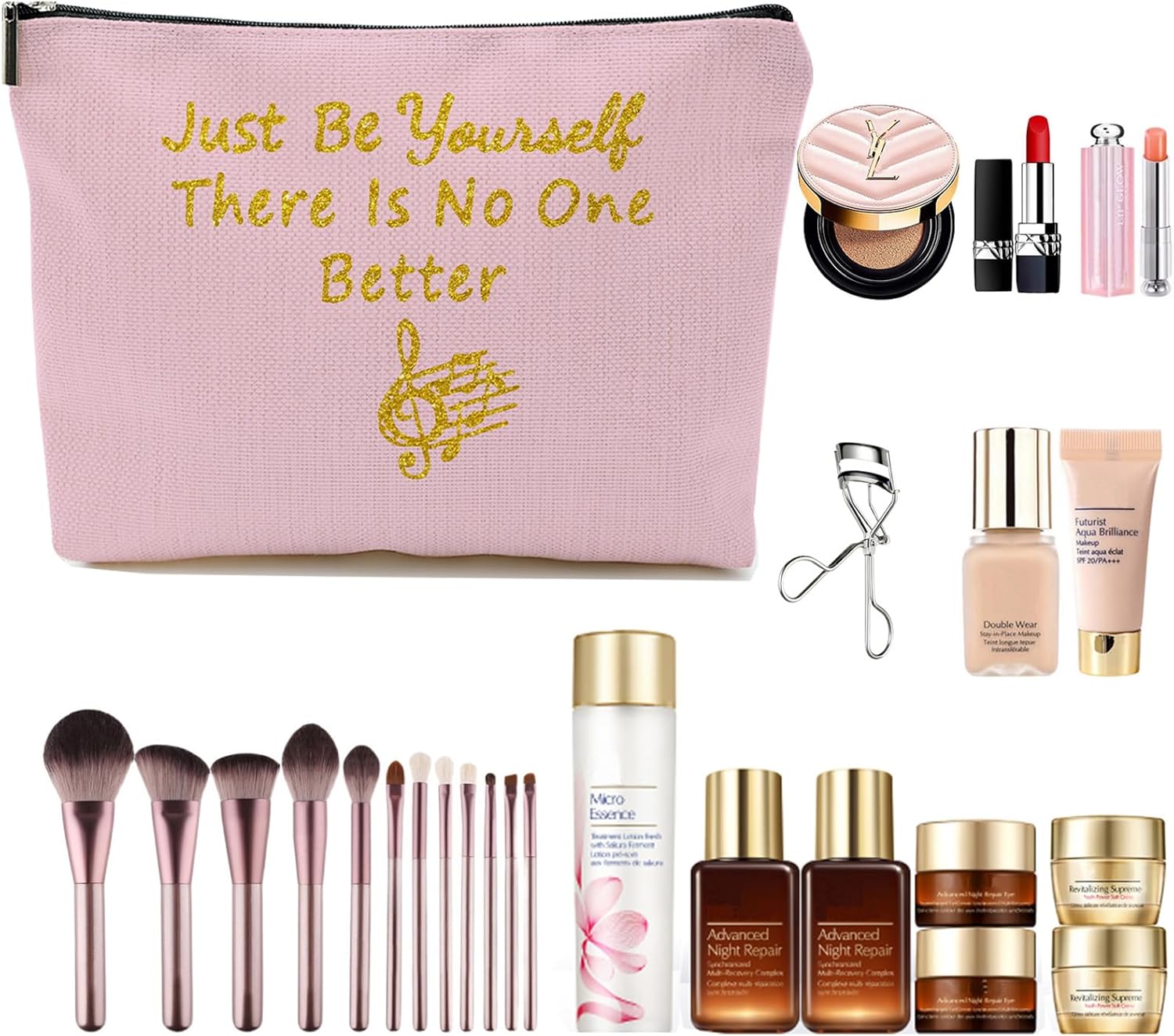 Singer Makeup Bag, Music Lover Cosmetic Bag, Singer Fans Merchandise Quotes, Portable Makeup Storage Organizer, Friendship Gifts for Birthday, Christmas, Mother's Day - Image 4