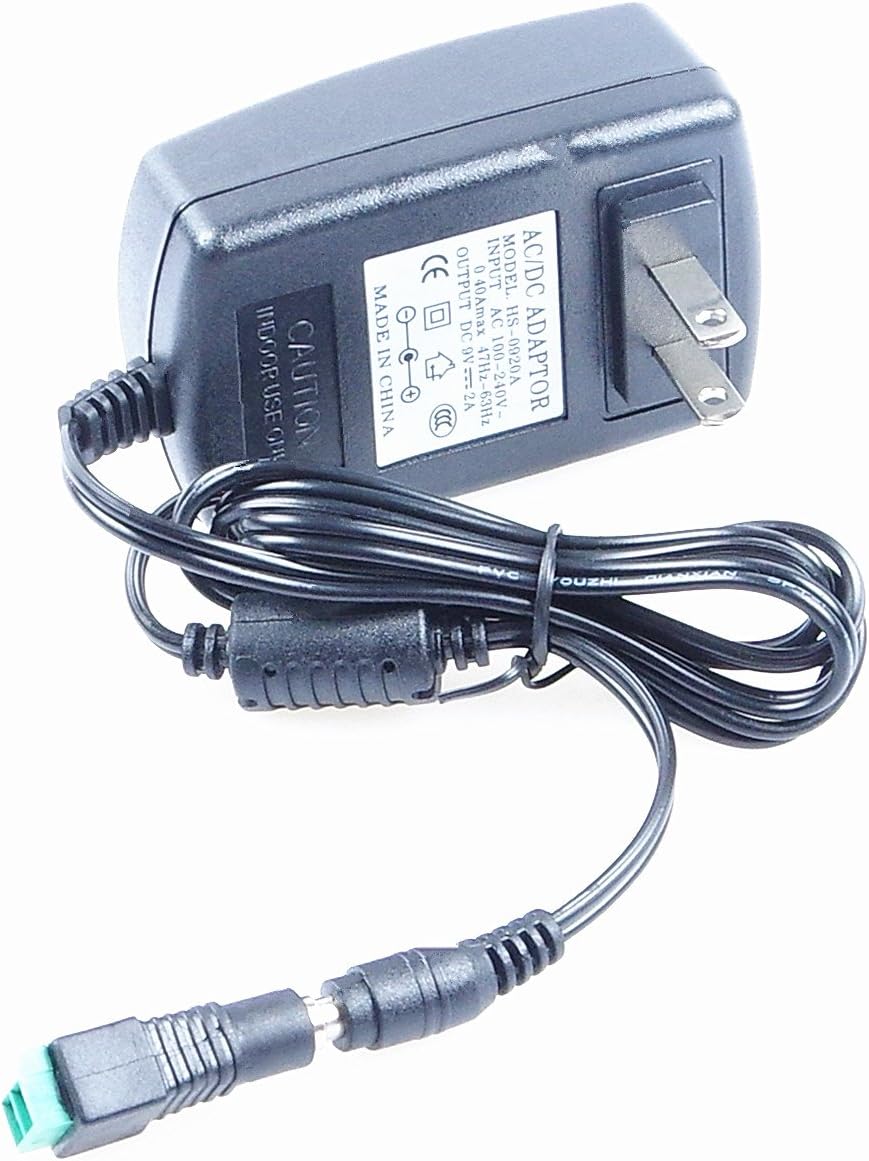 DC 9V 2A Power Supply Adapter, AC 100-240V to DC 9V Transformers, Switching Power Supply for 9V 3528/5050 LED Strip Lights, 18W Max, 9 Volt 2 Amp Power Adaptor, 2.1mm X 5.5mm US Plug