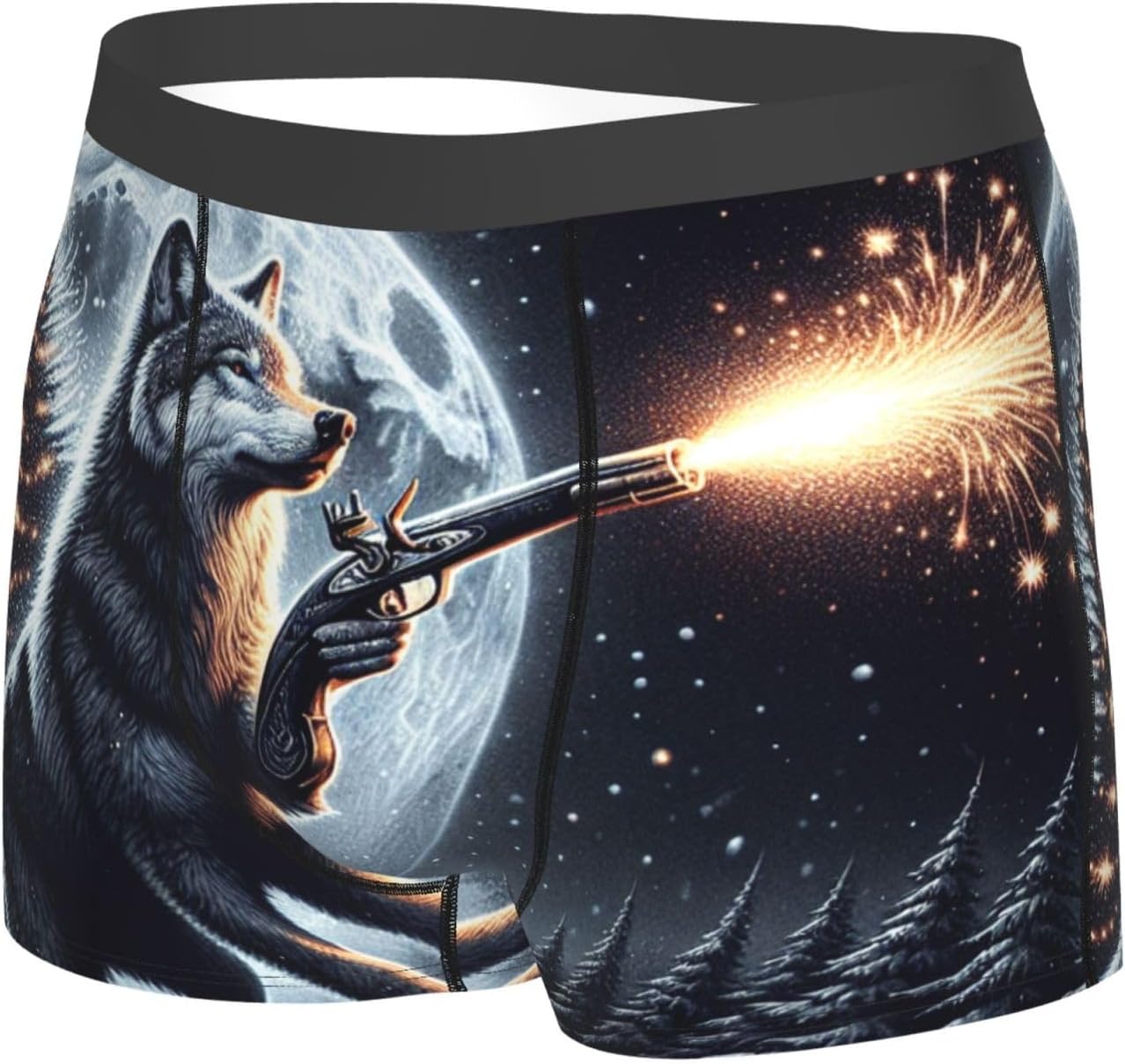 Men'S Funny Boxer Brief Stretch Underwear Hilarious Gag Gifts For Men