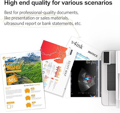 Miniatura 5 de v4ink Cartucho de tóner remanufacturado 201X para HP 201X CF400X CF401X CF402X CF403X 201A CF400AQ1 Tóner de alto rendimiento para uso en impresora